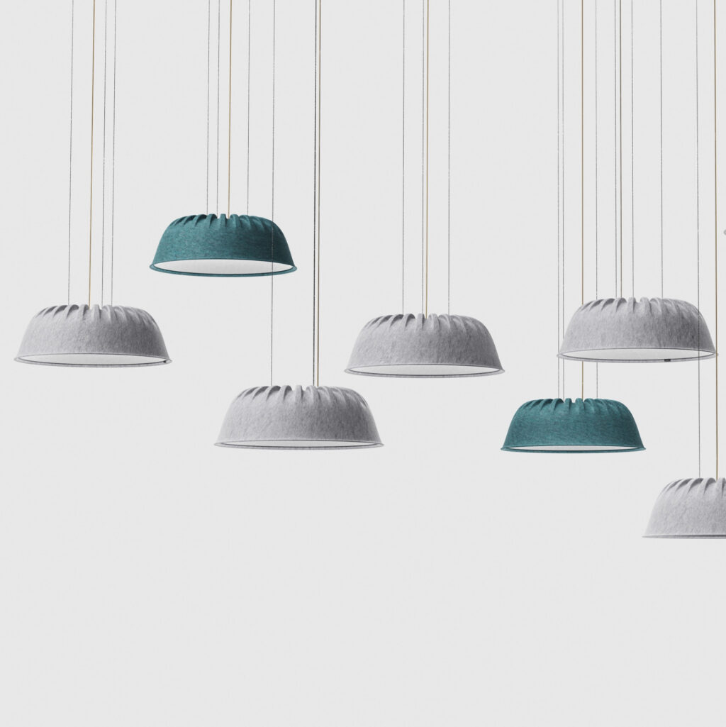 Akoestische Hanglamp Fost
