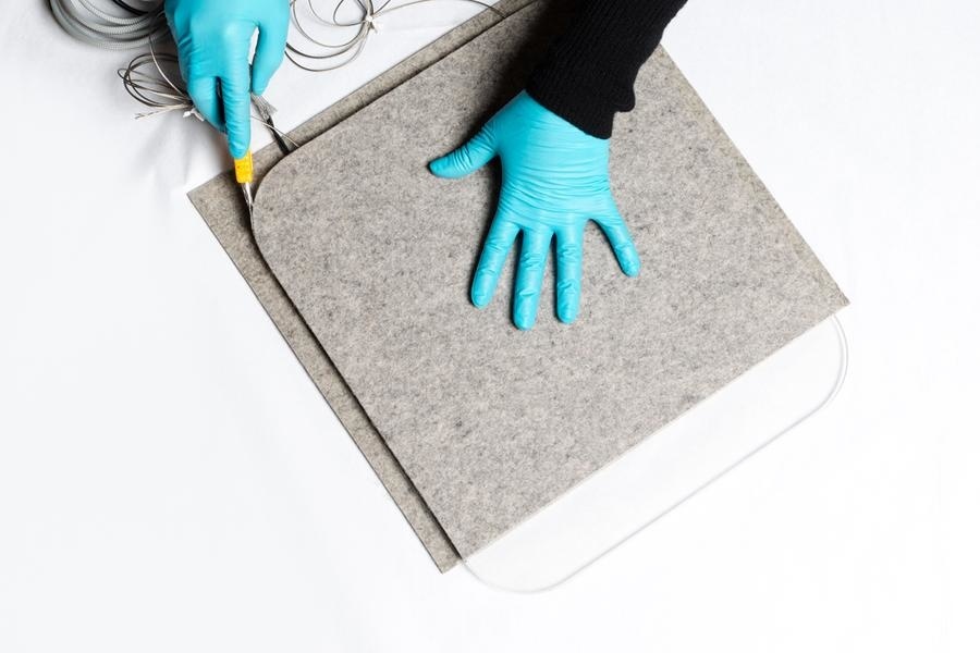 Akoestische Hanglamp SLAB 30