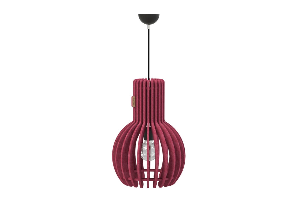 Akoestische Hanglamp Lumifelt One