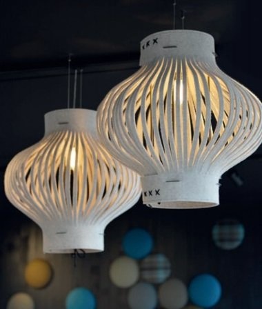Akoestische Hanglamp BuzziLight Mono