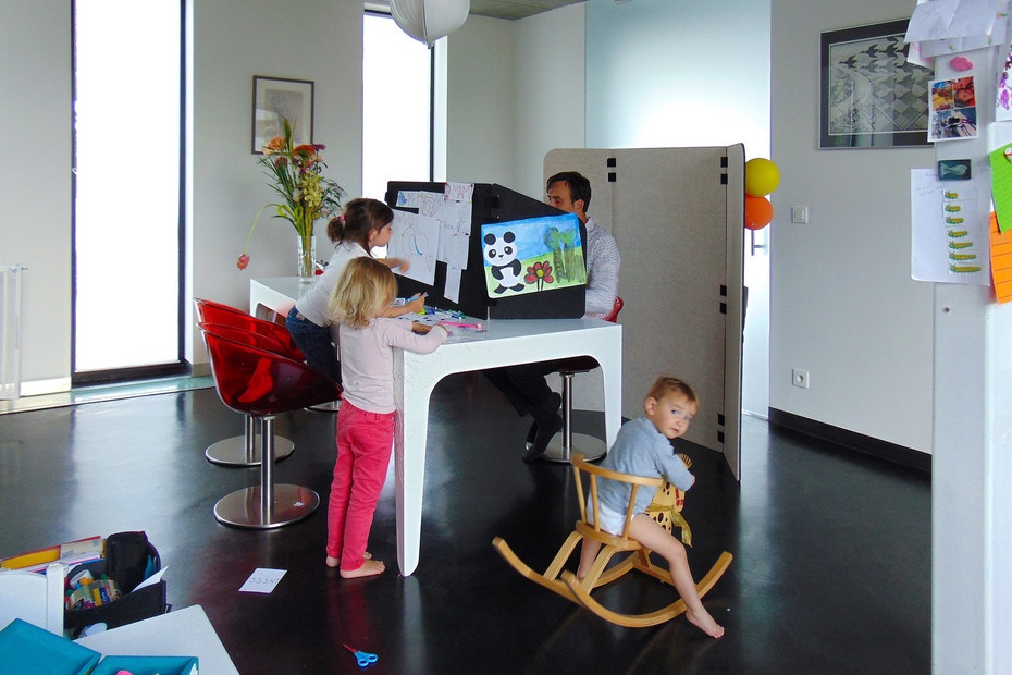 BuzziTripl Home Bureauscherm
