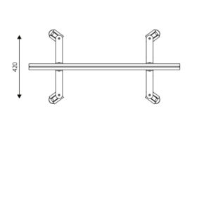 LimbusFloor Glass Scheidingswand Met Glazen Schrijfbord