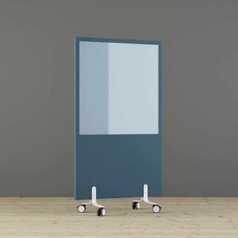 LimbusFloor Glass Scheidingswand Met Glazen Schrijfbord