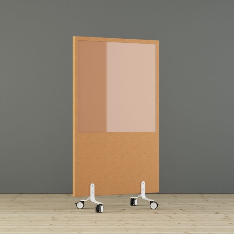 LimbusFloor Glass Scheidingswand Met Glazen Schrijfbord
