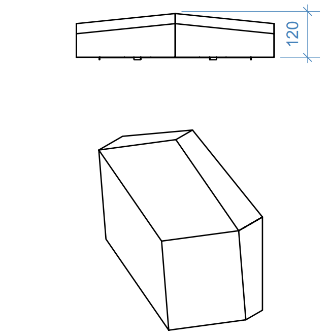 Wandpaneel Escher