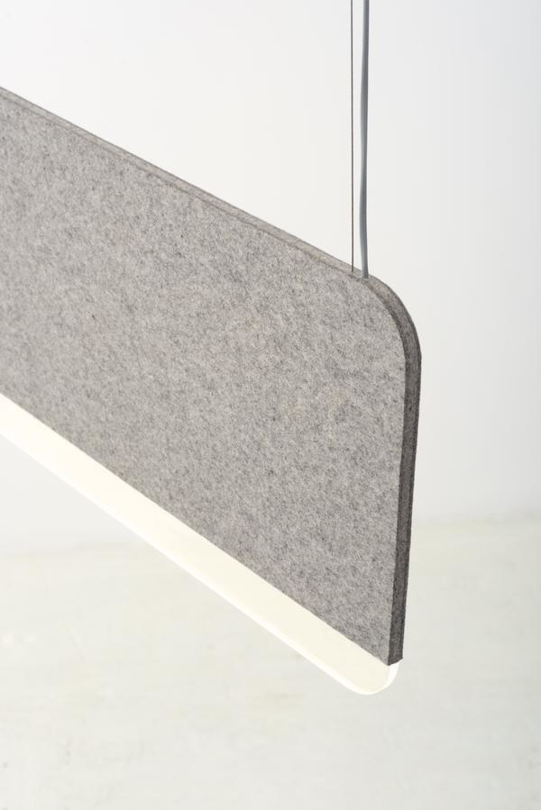 Akoestische Hanglamp SLAB 90