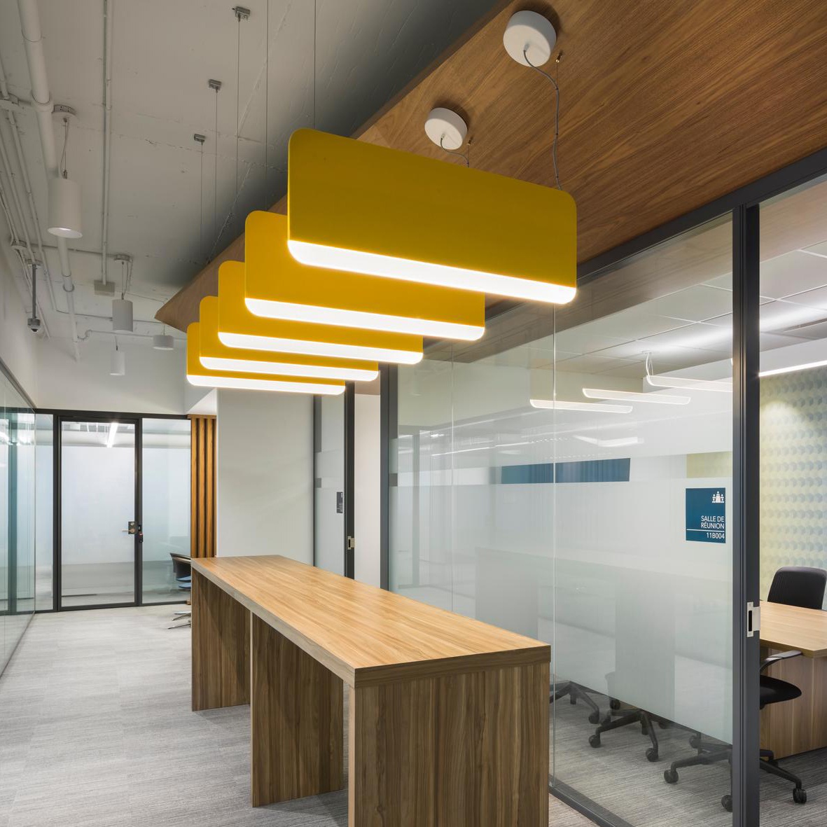 Akoestische Hanglamp SLAB 90