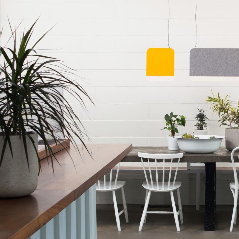 Akoestische Hanglamp SLAB 30