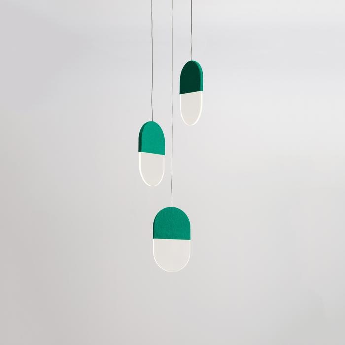 Akoestische Hanglamp SLAB 20