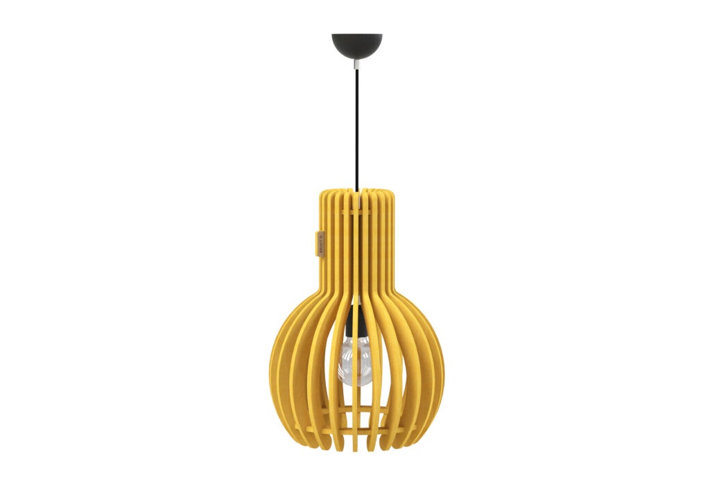 Akoestische Hanglamp Lumifelt One