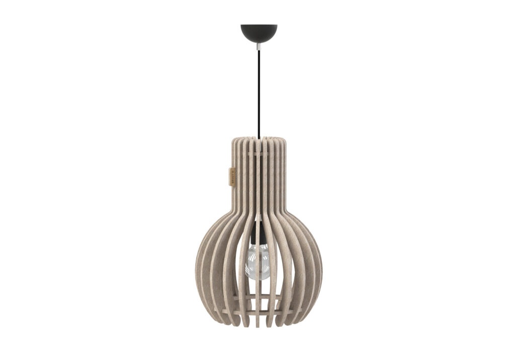 Akoestische Hanglamp Lumifelt One