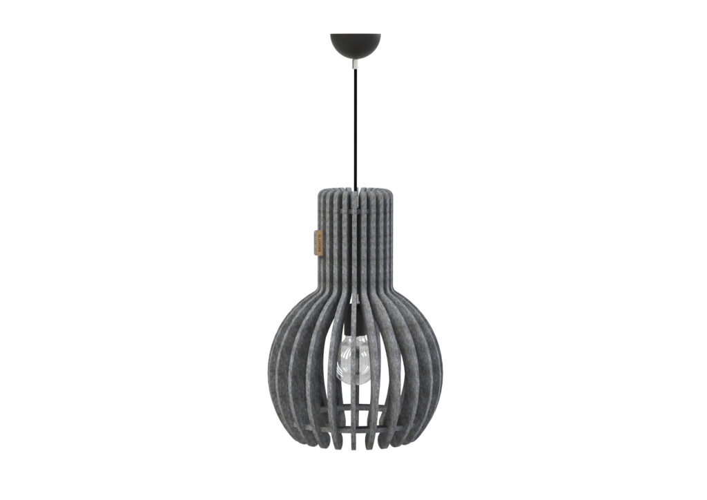 Akoestische Hanglamp Lumifelt One