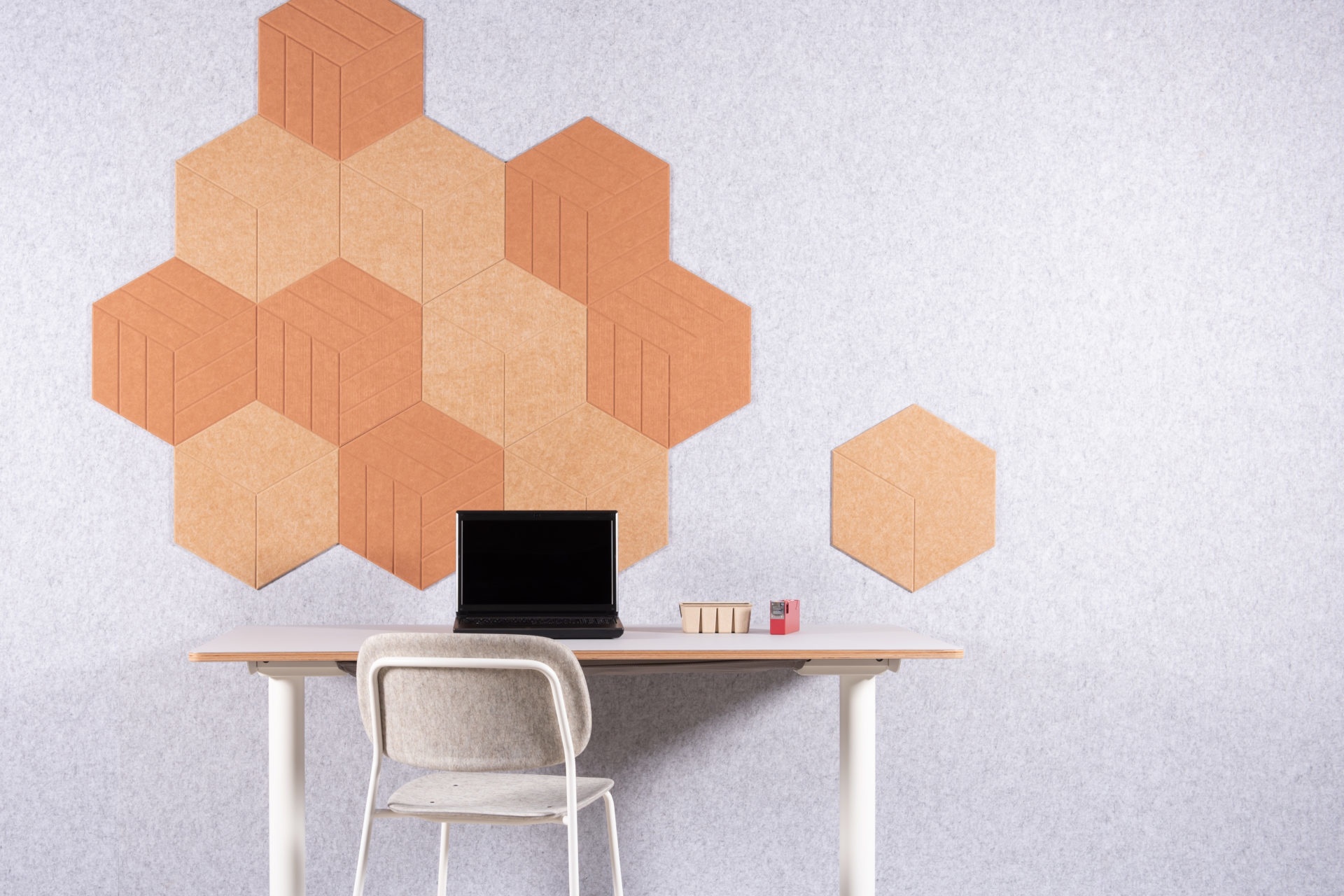 Tegels Hexagon Diamond Lines Large