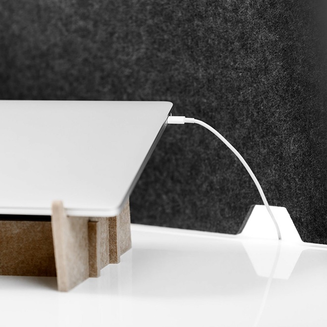 Akoestisch Bureauscherm Deskify Topdesk