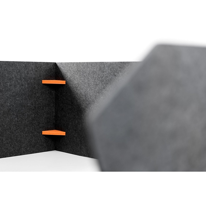 Akoestisch Bureauscherm Deskify Topdesk