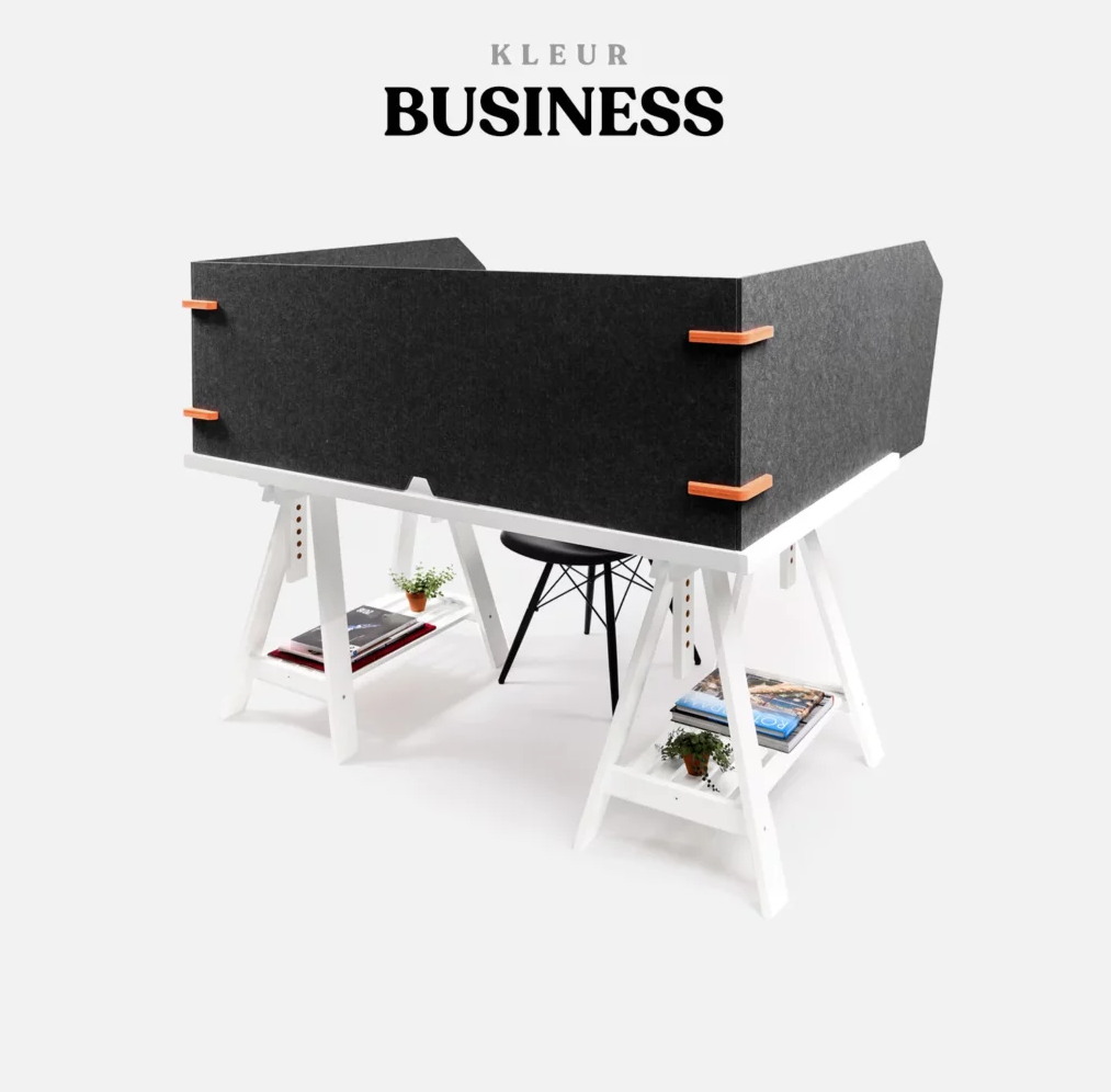 Akoestisch Bureauscherm Deskify Topdesk