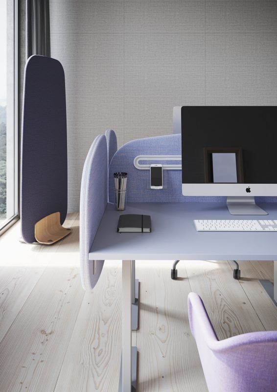 Contour Floor Scheidingswand