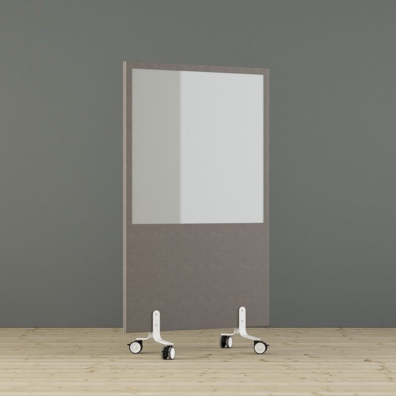 LimbusFloor Glass Scheidingswand Met Glazen Schrijfbord